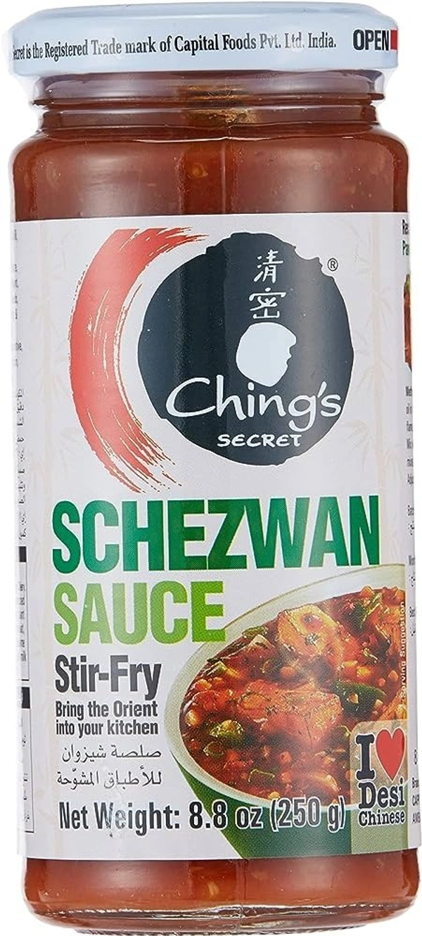 Ching's Secret Schezwan Stir Fry Sauce Jar, 250g