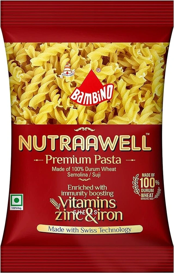 Bambino Pasta Spirali Pack, 500g