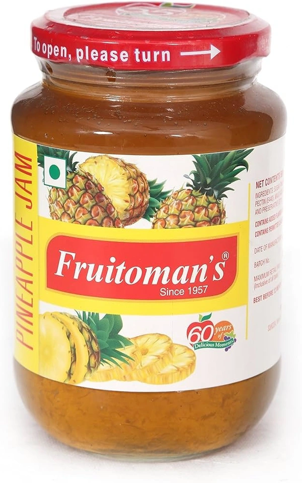 Fruitoman's Pineapple Jam, 350g