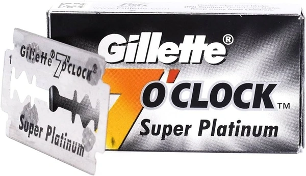Gillette Blade 7 O Clock Super Platinum Blade 10N Box, 1 pcs