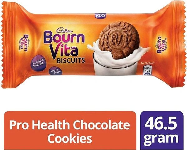 Bournvita Biscuits Pro - Health Cookies - 46.5g