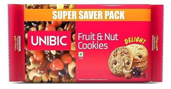 Unibic Biscuits Fruit& Nut Cookies Delight, 500g