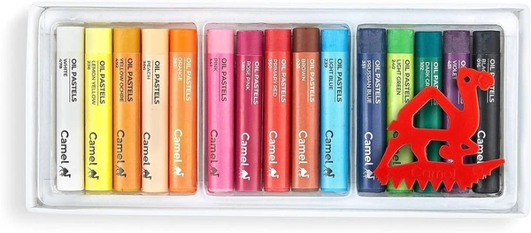 Camel Oil Pastels (15 Shades), 1 pcs