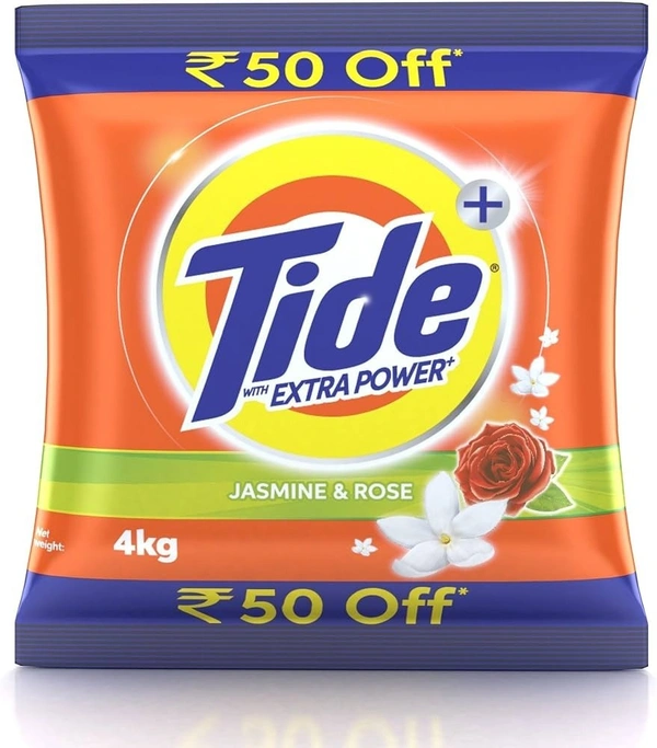 Tide Plus Extra Power Detergent Washing Powder, 4 kg