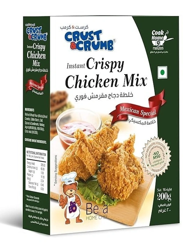 Crust& Crumb Chicken Mix Mexican, 200g