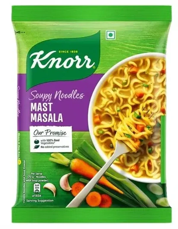 Knorr Soupy Noodles Mast Masala, 50g