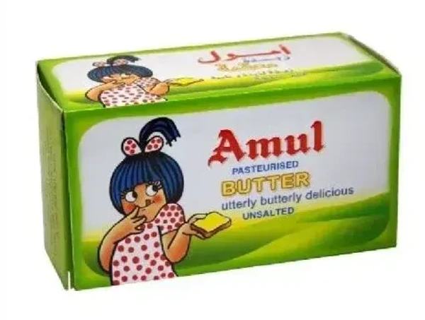 Amul Butter Unsalted Carton, 500g