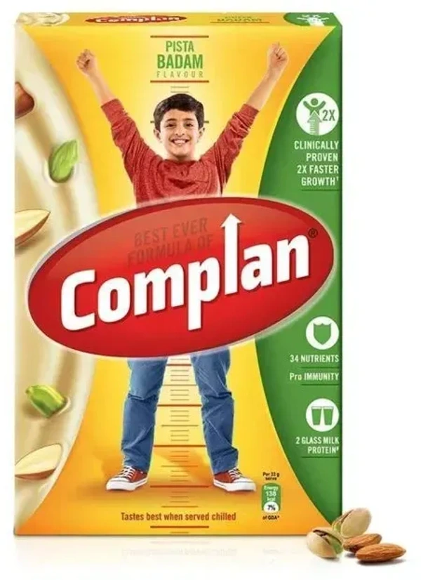 Complan Pista Badam Flavour Nutrition Drink, 500g