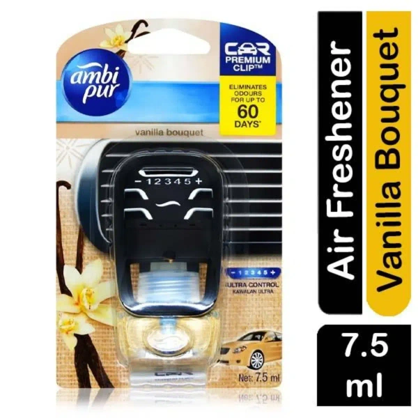 Ambi Pur Vanilla Bouquet Car Freshner 7.5ml