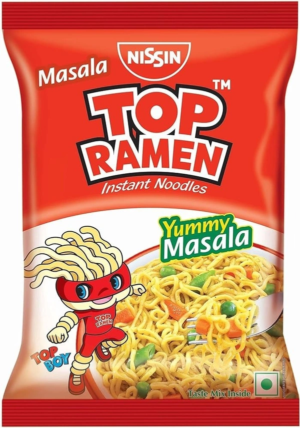 Nissin Top Ramen New Masala Noodles, 70g