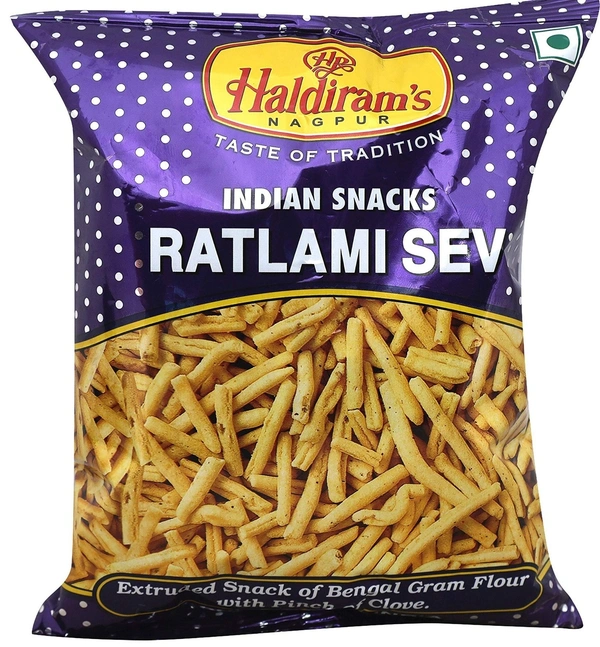 Haldirams Indian Snacks Ratlami Sev, 150g