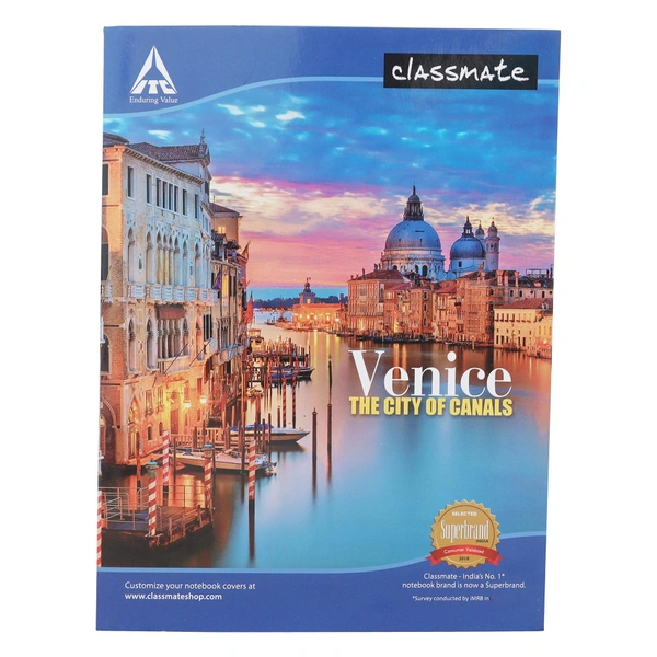 Classmates Notebook 172 Pages, Unruled