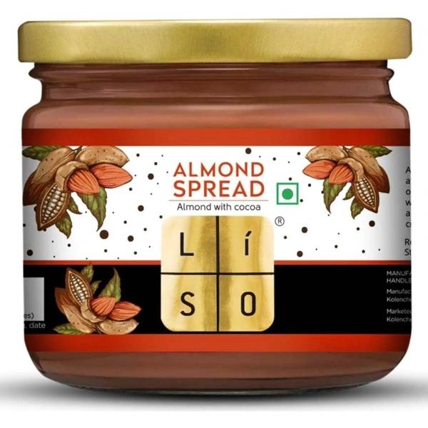 Liso Almond Spread Almond With Cocoa, 190g