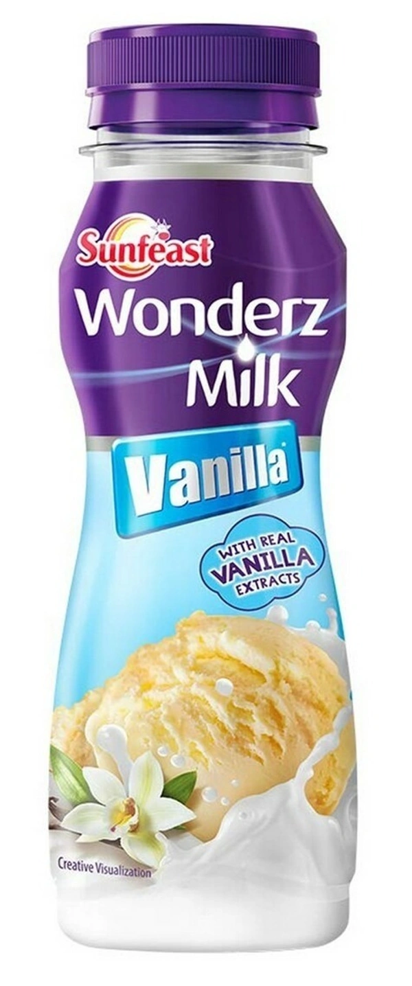 Sunfeast Wonderz Milk Shakes, Vanilla, 180ml
