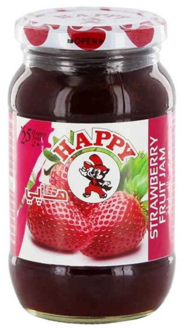 Happy Strawberry Fruit Jam, 250g