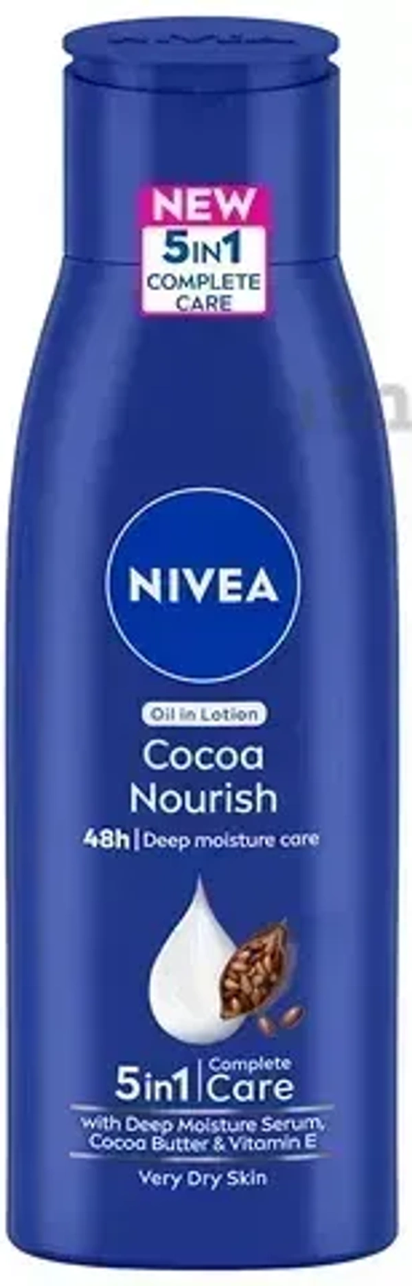 Nivea Oil In Lotion Cocoa Nourish With Deep Moisture Serum (Very Dry Skin), 200ml