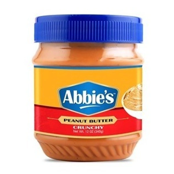 Abbies Peanut Butter Crunchy, 340g