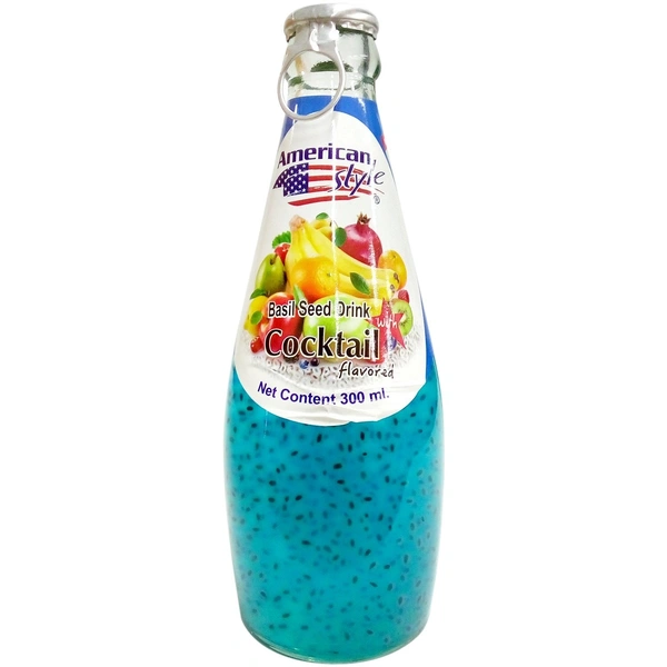American Style Basil Seed Drink With Cocktail Flavoured, 300ml