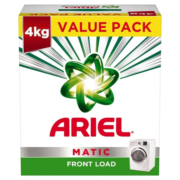 Ariel Matic Front Load Detergent Washing Powder (3+1 kg), 4 kg