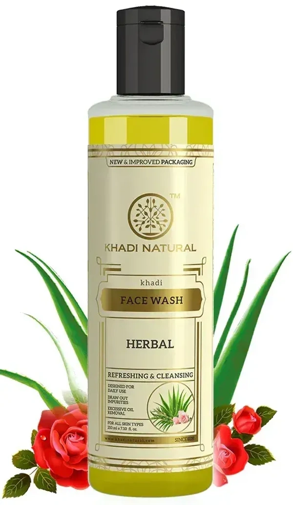 Khadi Herbal Herbal Face Wash, 210ml