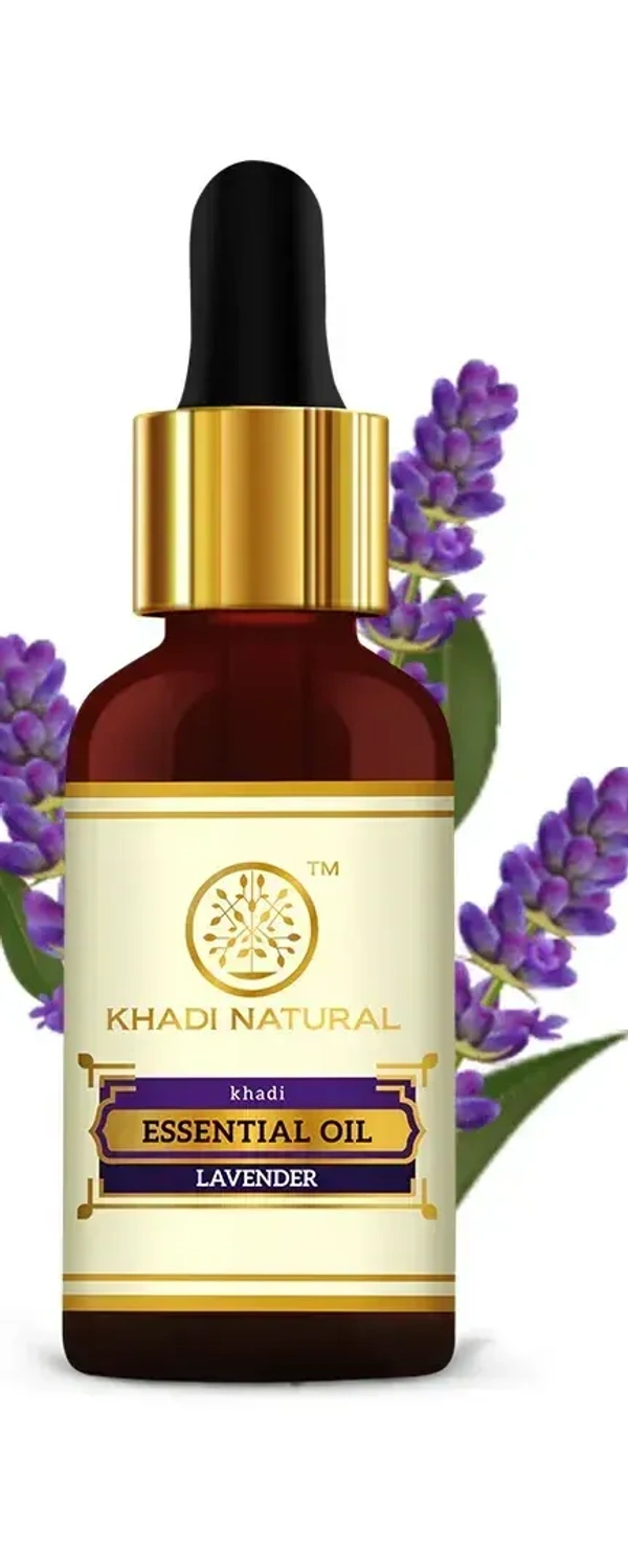 Khadi Herbal Lavender Essential Oil, 15ml