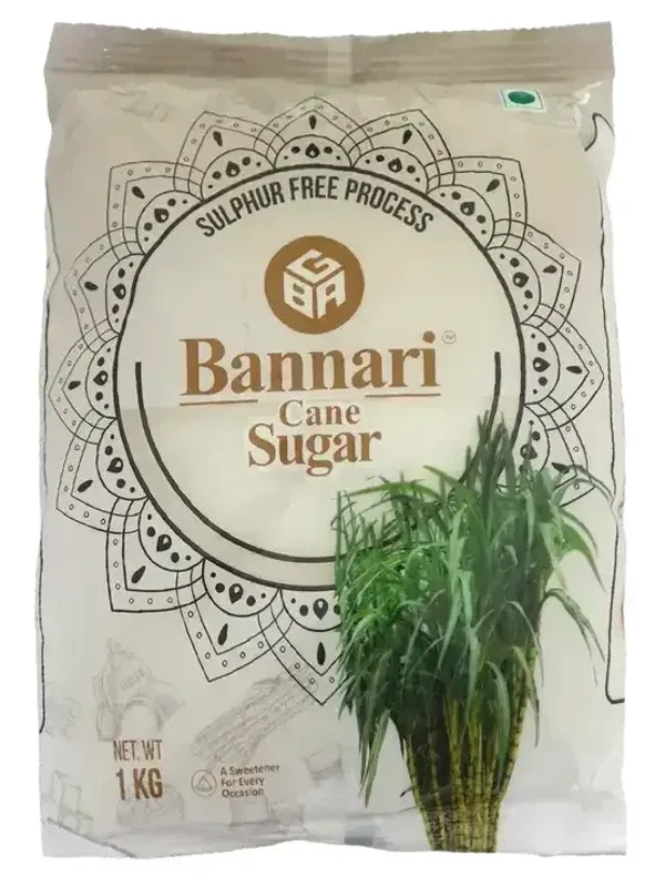 Bannari Cane Sugar Pack, 1 kg