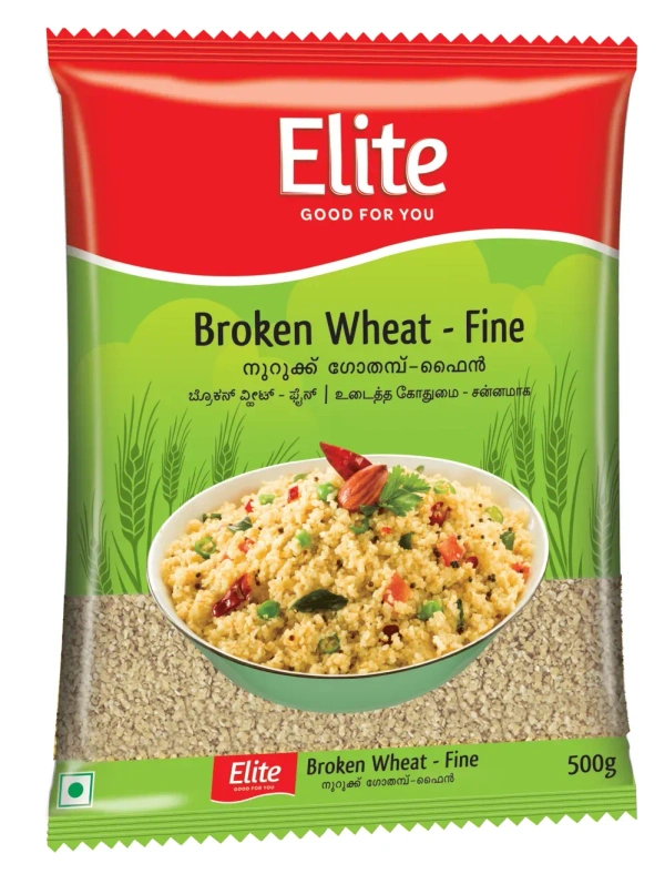 Elite Broken Wheat Fine, 500g