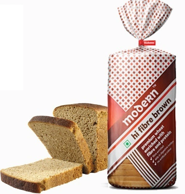 Modern Hi Fibre Brown Bread, 400g