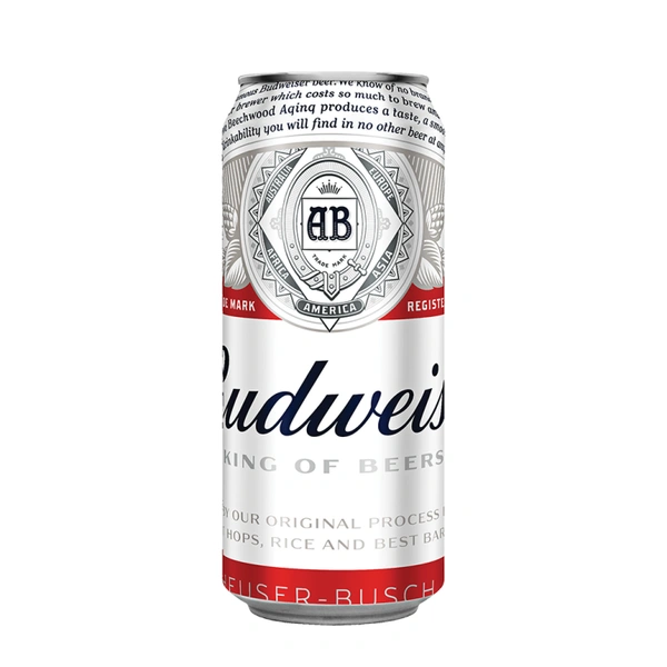 Budweiser Beer Can, 500ml