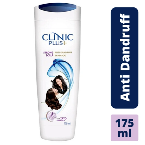 Clinic Plus Strong Scalp Anti - Dandruff Shampoo, 175ml