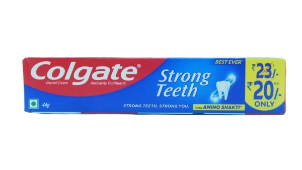 Colgate Toothpaste Strong Teeth With Amino Shakti, 44g