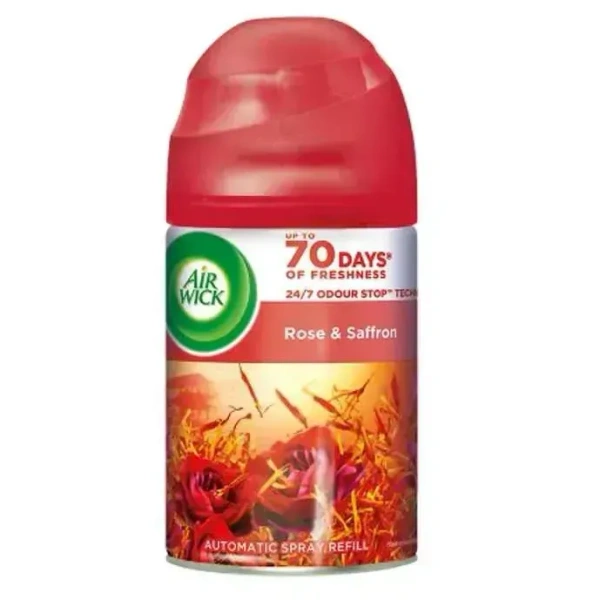 Air Wick Aromas Of Kashmir Rose And Saffron Fresh Matic Refill, 250ml