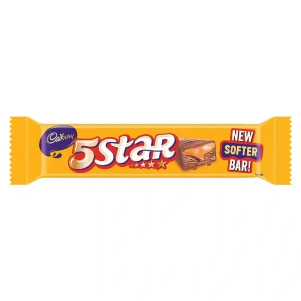 Cadbury 5 Star Chocolate Bar, 25g