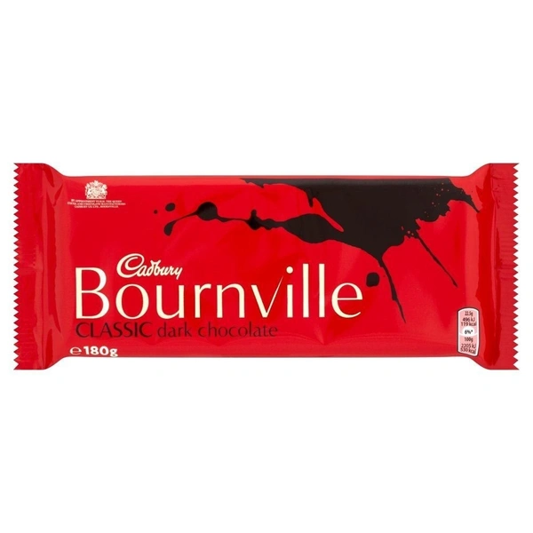 Cadbury Bournville Classic Dark Chocolate, 150g
