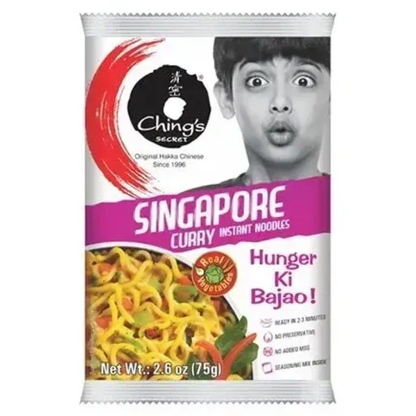 Ching's Instant Singapore Curry Noodles, 60g