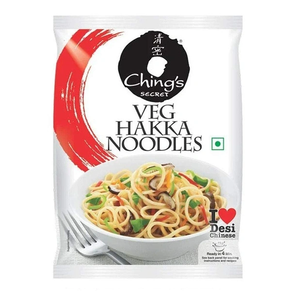 Ching's Secret Veg Hakka Noodles Pouch, 600g