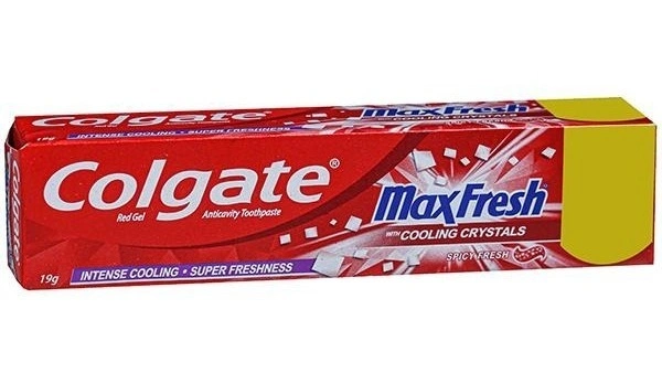 Colgate Toothpaste Spicy Fresh Max Fresh Cooling Crystals, 19g