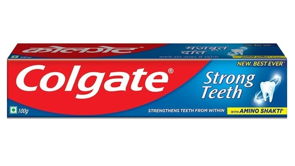 Colgate Toothpaste Strong Teeth With Amino Shakti, 100g