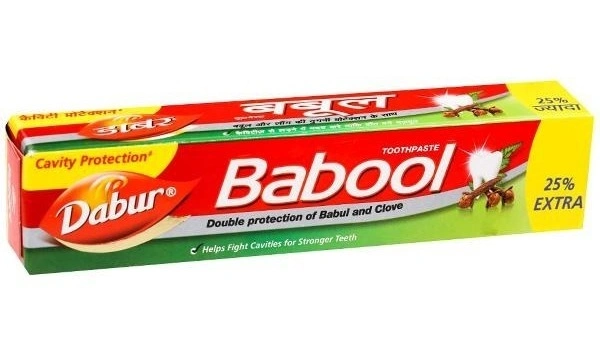 Dabur Babool Cavity Protection Toothpaste 80g + 25% Extra