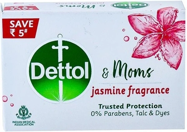 Dettol& Moms Jasmine Fragrance, 75g