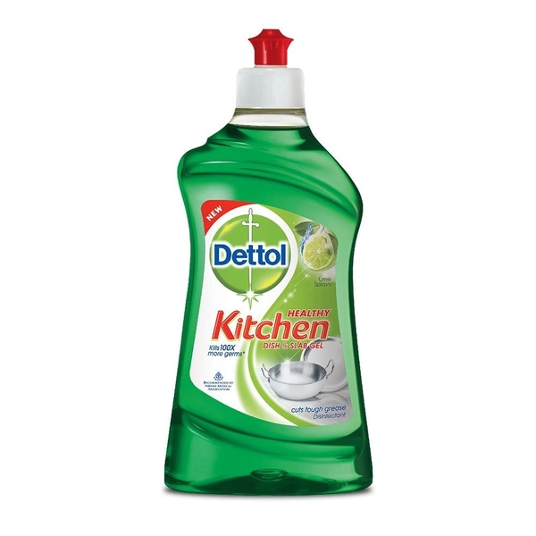 Dettol Kitchen Dish& Slab Lime Gel, 200ml