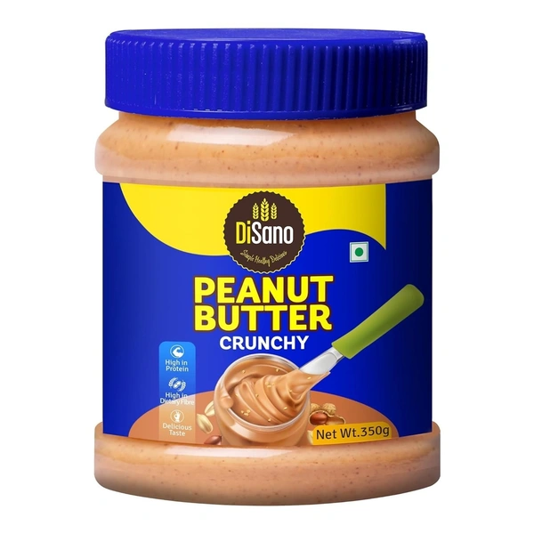 Disano Peanut Butter Crunchy Jar, 350g