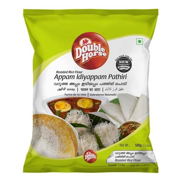 Double Horse Appam Idiyappam Pathiri Podi, 500g