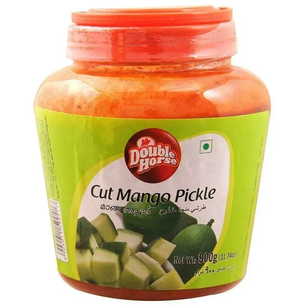 Double Horse Cut Mango Pickle, 900g