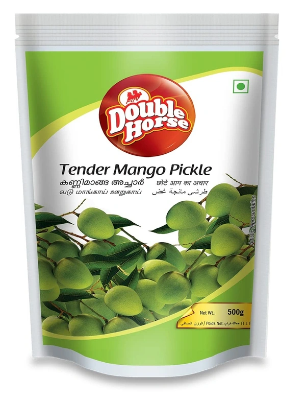 Double Horse Tender Mango Pickle, 500g