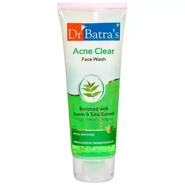 Dr. Batras's Acne Clear Face Wash Neem Tulsi, 100g