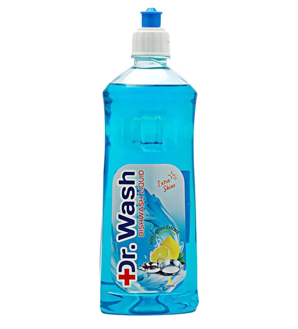 Dr. Wash Dishwash Liquid Bottle, 500ml