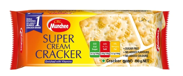 CBL Munchee Crackers Super Cream Cracker, 120g