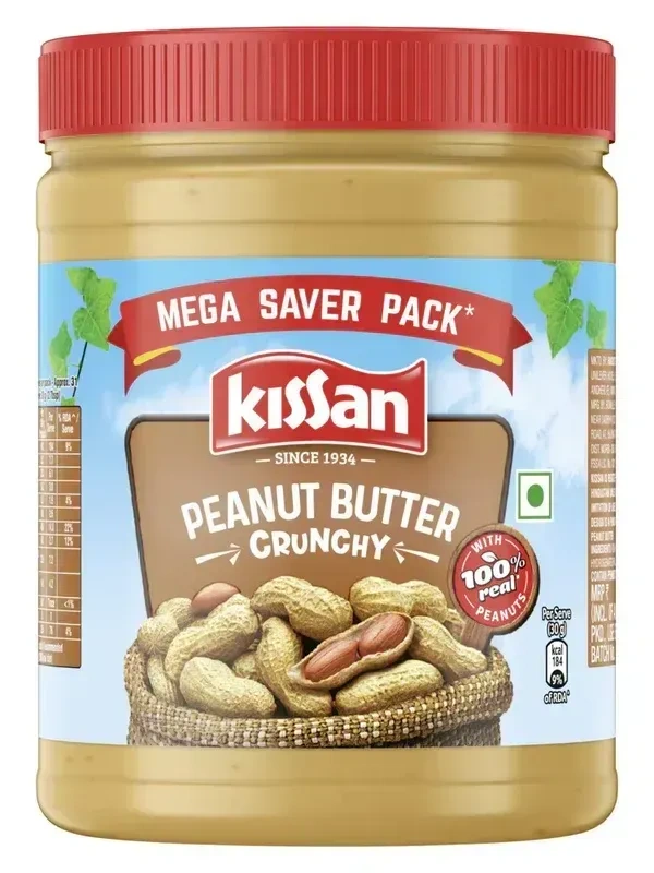 Kissan Peanut Butter Crunchy, 920g