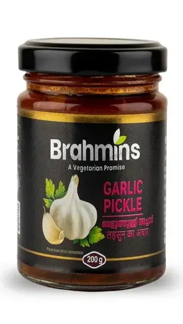 Brahmins Garlic Pickle, 400g